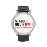stable hill 4  Wrist Watch