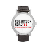 robertson  road  Wrist Watch