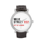 Milk  Street  Wrist Watch