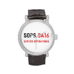 SOPS  Wrist Watch