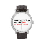 natural history museum  Wrist Watch