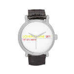 LOVERS LANE  Wrist Watch