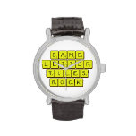 Game
 Letter
 Tiles
 ROCK!  Wrist Watch