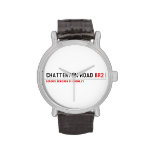 Chatterton Road  Wrist Watch