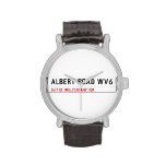 Albert Road  Wrist Watch
