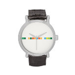 the periodic table  Wrist Watch