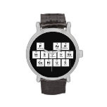 P aRK
 INSPIRES
 GENIUS  Wrist Watch