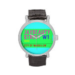 JayBeauty Street  Wrist Watch