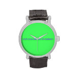 keep calm and just be yourself  Wrist Watch