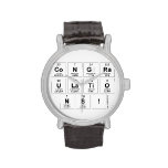 congra
 ulatio
 ns!  Wrist Watch