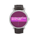 WELCOME TO MY FROG #ULFAH_TIARA     Wrist Watch