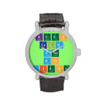KEEP
 CALM
 AND
 DO
 SCIENCE  Wrist Watch