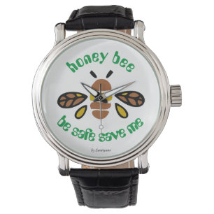 Wrist Watch Honey Bee