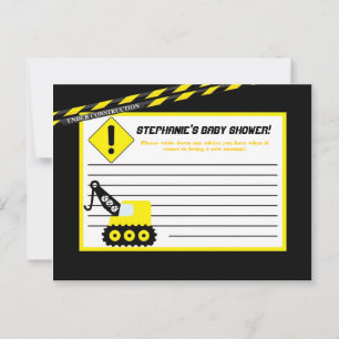 Writable Advice Card Construction