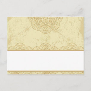 Writable Place Card Moroccan Party