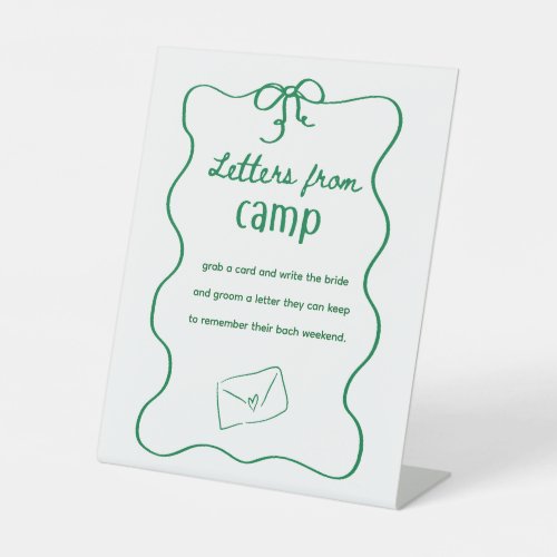 Write a Letter to the Bride and Groom Sign