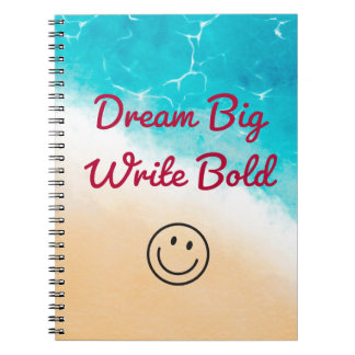 Write Bold Spiral Notebook