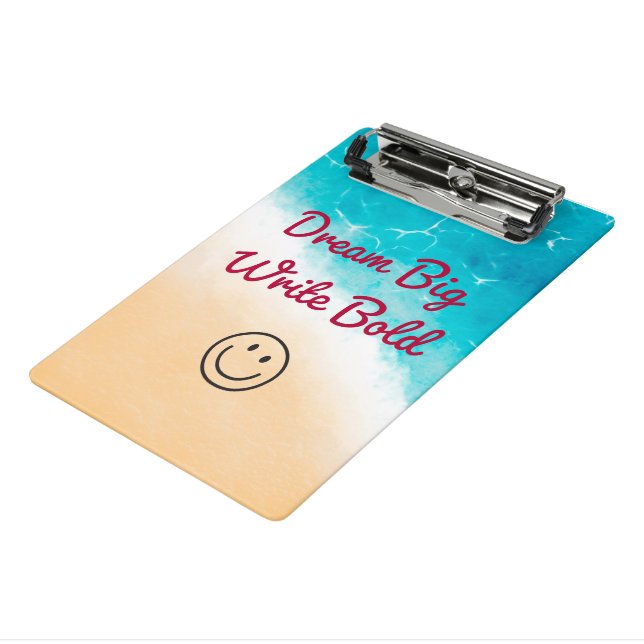 Write Bold Stylish Mini Clipboard (Angled3)