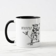Write Coffee Mug with Alien Inspiration