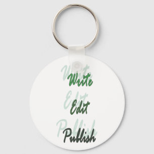 Write Edit Publish Keychain