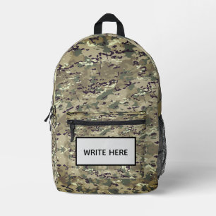 WRITE HERE PRINTED BACKPACK