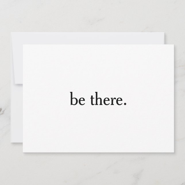 Write-in Invitation (Front)