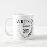 Write-In Sprinter Coffee Mug<br><div class="desc">Keep showing up for your writing! SinC's Write-In Sprinter</div>