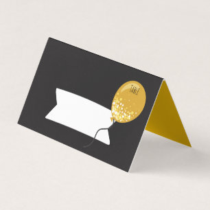 Write In Style 50th Anniversary Place Cards