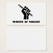Write is Might (Front & Back)