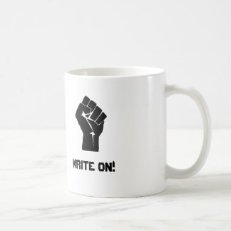 "Write On!" Coffee Mug