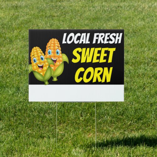 Write On Directions Local Sweet Corn Stand Sign