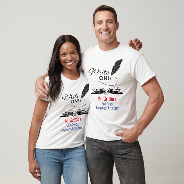 Write on! | Personalized Language Arts | Write on! T-Shirt (Unisex)
