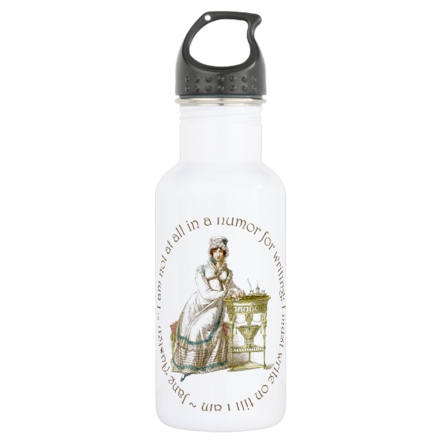 Write On Stainless Steel Water Bottle (Front)