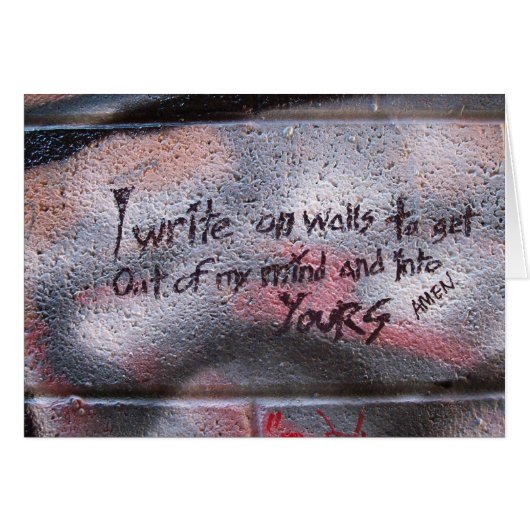 Write On Walls Cards (Front Horizontal)