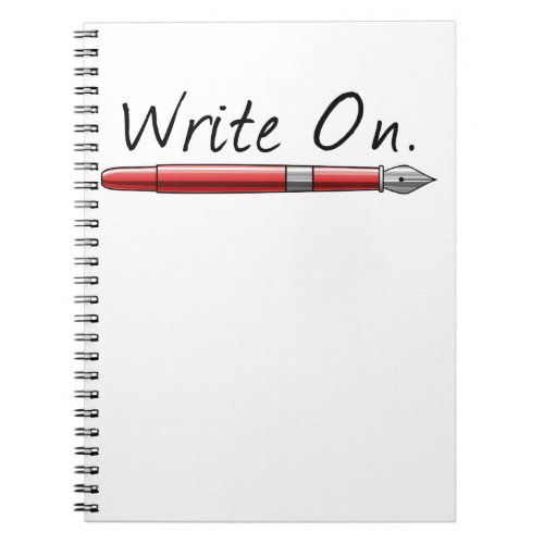 Write On Writing For Writers Notebook