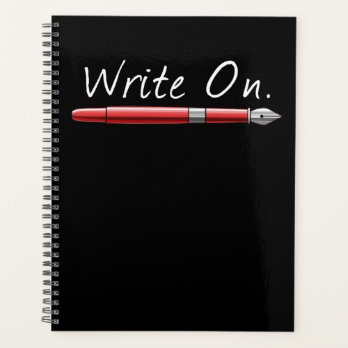 Write On Writing For Writers Planner