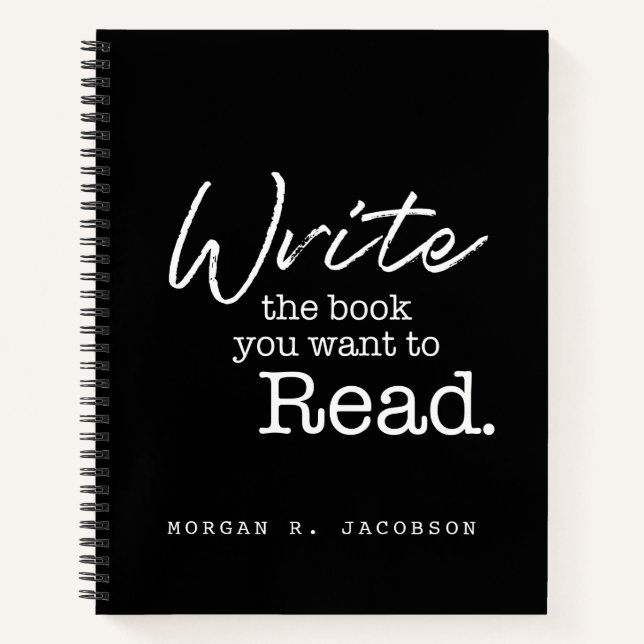 Write the Book you want to read personalized (Front)