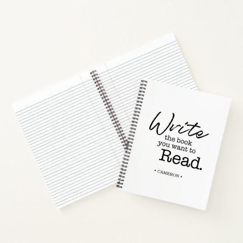 Write the Book you want to read Personalized