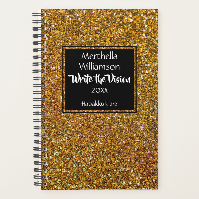 WRITE THE VISION Christian Journal Prayer Planner (Front)