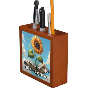 Write to Inspire Desk Organizer / Pen Holder