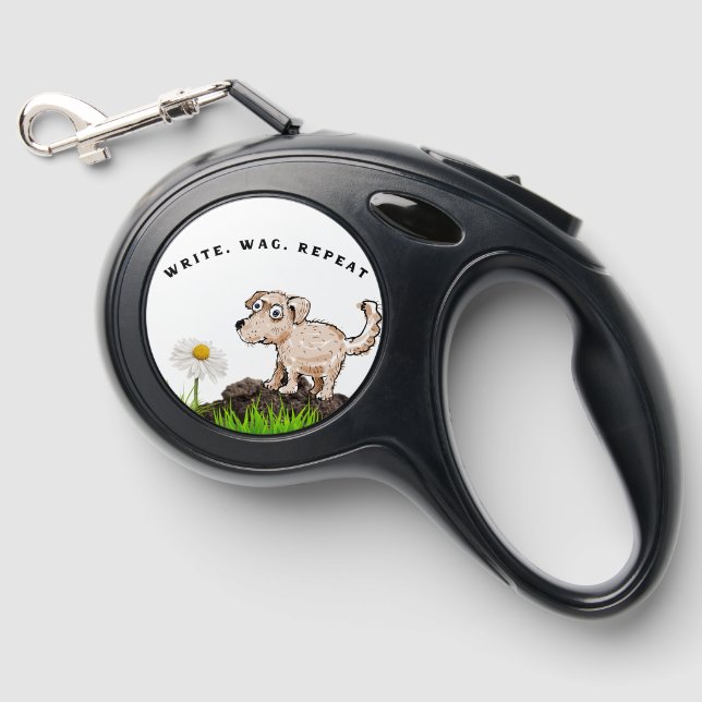 WRite Wag Repeat - The Writer's Dog Leash (Front)