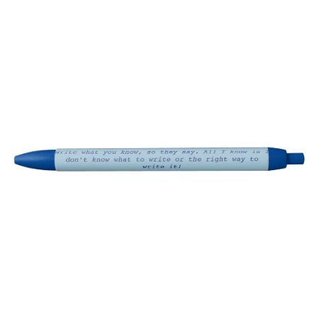 Write What You Know Newsies Pen