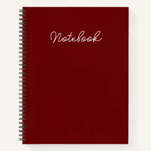 Write with Distinction: Branded 8.5" x 11" Notebook