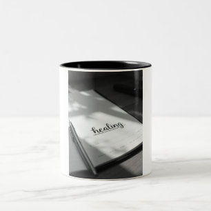 Write Your Own Prescription for Happiness Two-Tone Coffee Mug