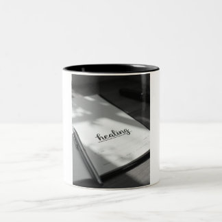 Write Your Own Prescription for Happiness Two-Tone Coffee Mug