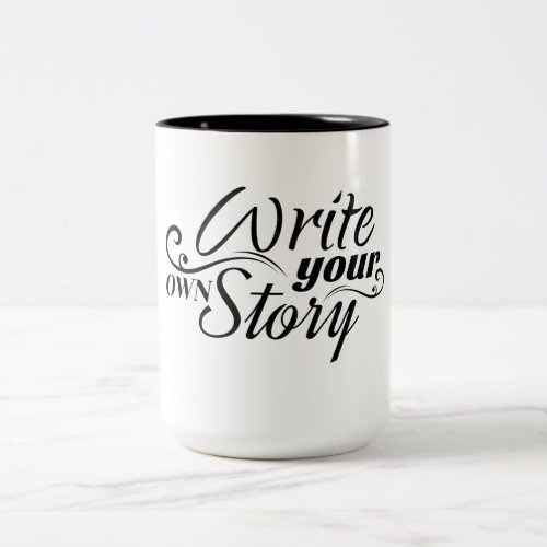 Write your own story mug