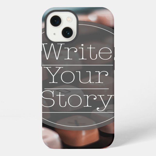 Write Your Story Iphone Case (Back)