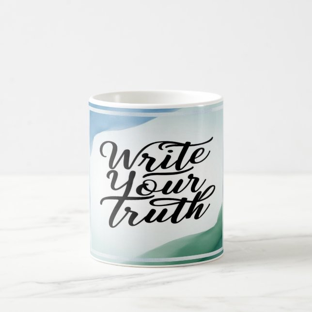 Write Your Truth Coffee Mug (Center)
