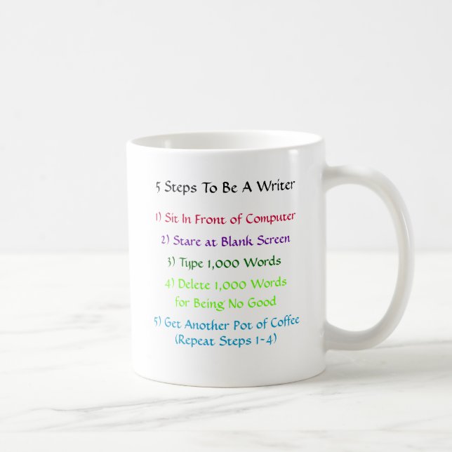 Writer 5-Steps Mug (Right)