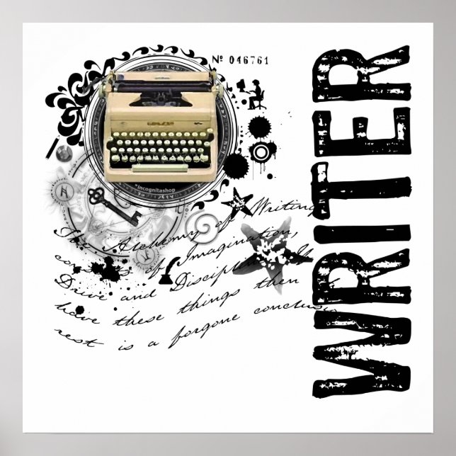 Writer Alchemy Poster (Front)